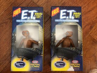 Et The Extra - Terrestrial Bendable Toy Kraft Mac And Cheese 2002