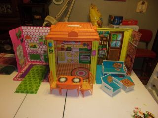 Vintage 1973 Barbies Country Living Home With Furniture