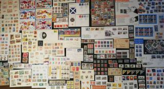 Kiloware Of Stamps,  Covers,  Postcards,  World,  Gb,  Europe,  Usa,  Zealand,  Australia