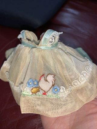 Vintage Vogue Ginny CANDY DANDY 56 CHICKEN DRESS HAT BLOOMERS SHOES 2