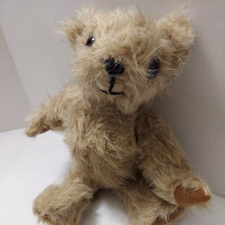 Vintage Mohair Teddy Bear Jointed Arms Legs 14 " Inch Antique Articulated