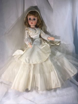 Vintage 20 Inch American Character Toni Bride Doll Missing Shoes