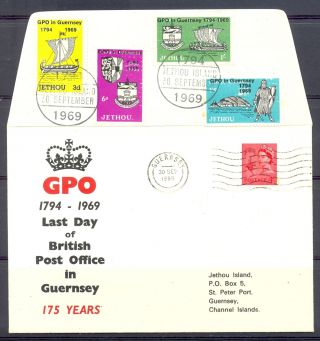 Great Britain Local Jethou 1969 Ovp - Gpo On Cover - Almost Vf