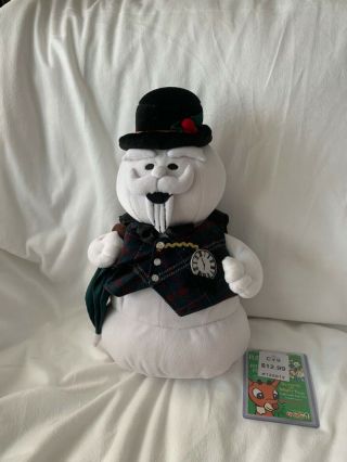 Plush 12 " Sam The Snowman From Rudolph The Red Nosed Reindeer Movie Stuffins Cvs