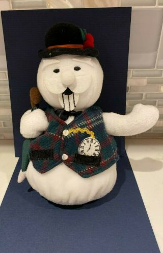 Sam The Snowman From Rudolph Island Of Misfit Toys 1999 Cvs Plush By Stuffins