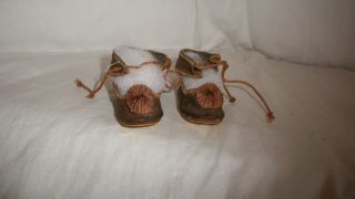 Antique Doll Shoes For Your German Or French Dolls