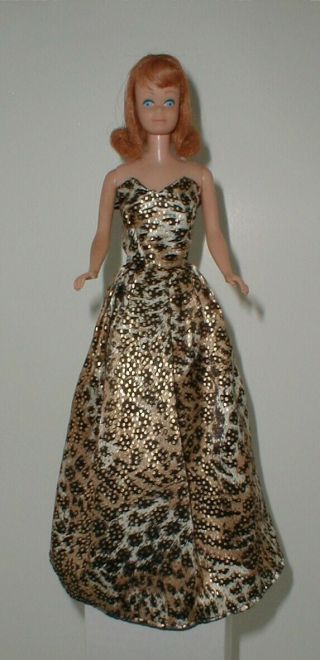 Mattel Vintage Midge Barbie Doll,  Titan Red Hair,  Long Dress