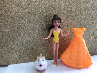 Disney Princess Magic Clip,  Magiclip,  Polly Pocket Belle Doll Dress