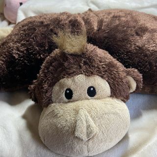 Build A Bear Friendzzzz Monkey Pillow Stuffed Plush Pet Toy Animal Soft Cuddly