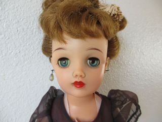Vintage 18 " Vt18 Ideal Miss Revlon Doll Auburn Hair,  Clothing