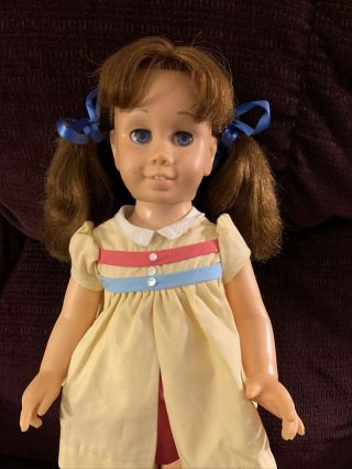 Vintage 1963 - 1965 Talking Chatty Cathy Doll From Mattel.