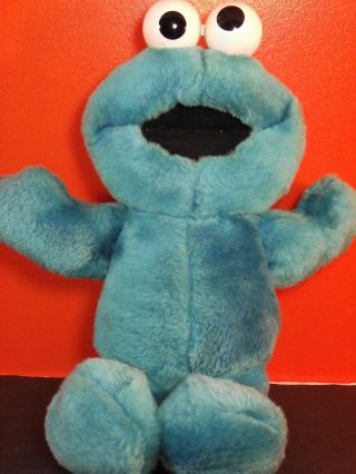 Vintage 1996 Tyco Sesame Street Cookie Monster Talking/shaking Plush Doll (a5)
