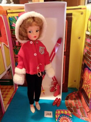 Vintage Ideal Tammy Doll 9000 - 1 Complete Snow Bunny Outfit Exc.  Cond.