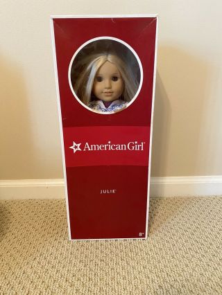 American Girl Doll Julie Albright 18 " With Rare Outfit & Box