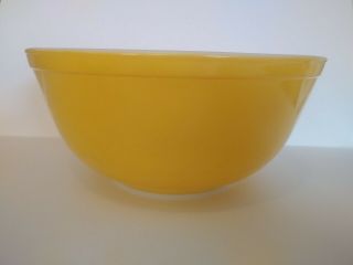 Vintage Pyrex Yellow Mixing Nesting Bowl 403 2 1/2 Qt