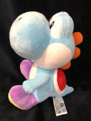 Yoshi Blue Dinosaur Nintendo Mario Brothers Wii Plush Stuffed Toy
