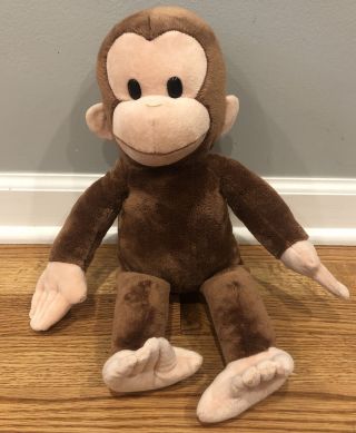 Curious George Plush 15” Monkey Stuffed Applause Kohls