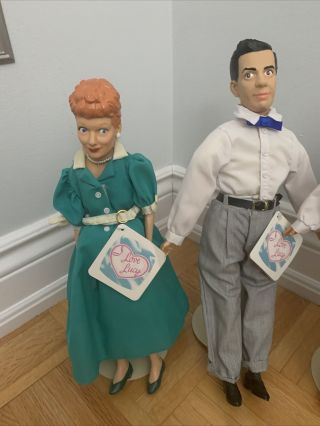 I Love Lucy 1988 Complete Set Of Figures HAMILTON GIFTS PRESENTS 16 