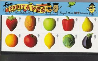 2003 Fruit And Veg Presentation Pack.  No.  345