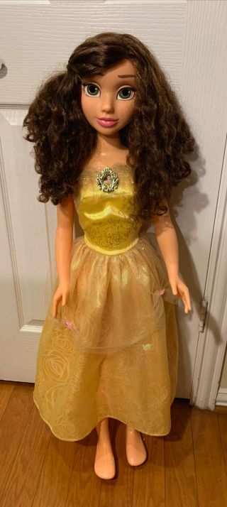 Disney Princess Limited Edition " Belle " My Size Beauty & The Beast Doll 3ft,