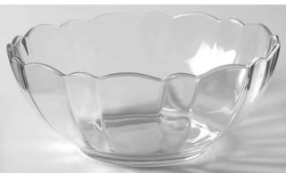 Set Of 2 Retired 5 In Nappy Arcade Bengale Large Clear Glass Bowl By Arcoroc