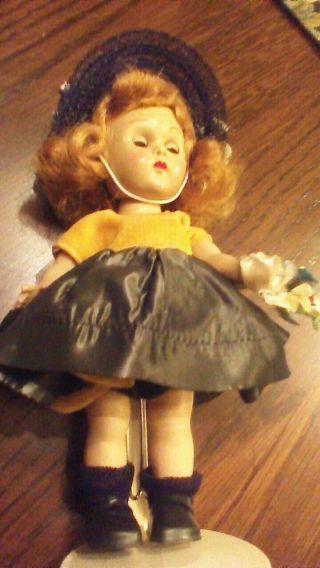 Vintage Vogue Ginny Doll In Complete 1954 Medford Tagged My First Corsage Dress