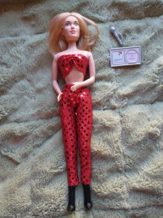 Vintage 2000 Singer And Actress Mandy Moore Doll With Accessories