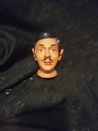 The Addams Family Gomez 1966 Puppet Head From Spain Rare Toy