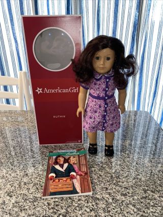 American Girl Doll Ruthie Retired With Book And Box