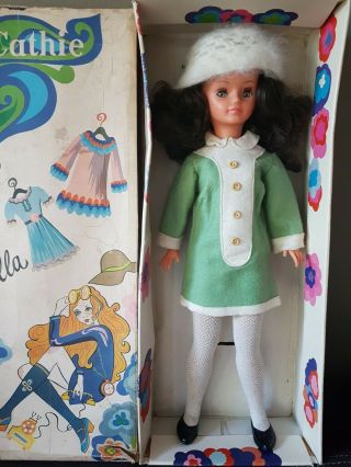 Vhtf Vintage Poupee Mannequin Large Barbie Cathie De Bella Doll 1970