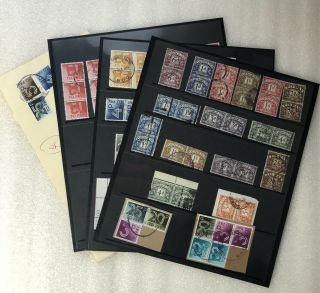 Gb Postage Due Stamps 2/6 1s Variety