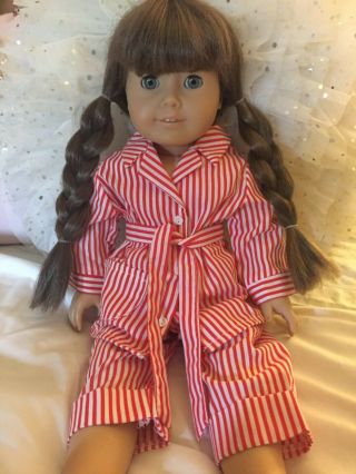 Molly Mcintire American Girl Pleasant Company Doll W/ Pajamas