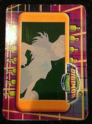 Digimon The Movie Taco Bell Cel Slide Card 2000 2