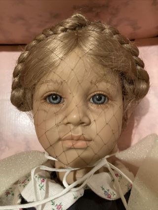 Himstedt 26” Ellen Barefoot Vinyl Doll 3418,  Puppen Kinder Series 1986 - Box