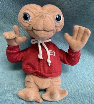Plush Stuffed Animal Toy Universal Studios Et 6” Red Hoodie