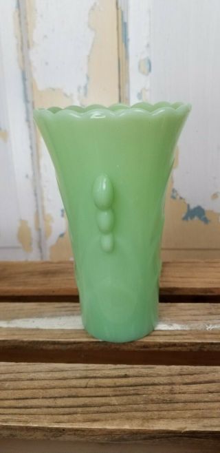 Vintage Jadeite Art Deco Jade Green Glass 2