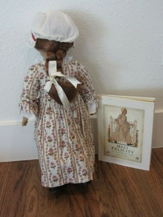 FELICITY American Girl Doll Pleasant Company,  w/ Meet Outfit & Book - Retired 2