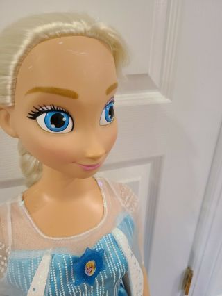 HUGE Disney Elsa Just My Size 3 feet doll,  bonus Elsa mini castle 2