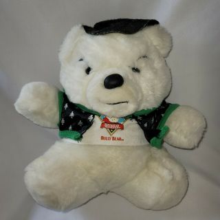 1988 Dayton Hudson Santabear Santa Bear Stuffed Plush Bully Xmas Holiday 12 "