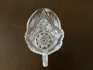Vintage clear Cut Glass Creamer replacement 4 