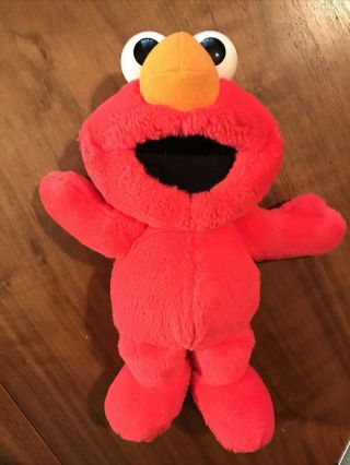 Tyco Sesame Street Elmo Plush 9 " 1996 Stuffed Animal Toy