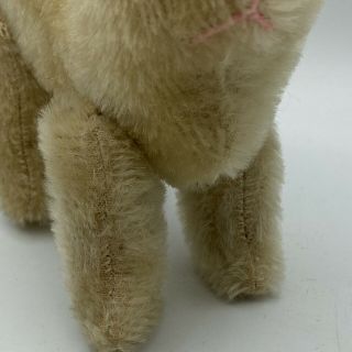 Antique Vintage Mohair Jointed Kitty Cat 6” Tall 3