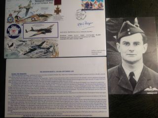 Raf Cover - Battle Of Britain Ww2 - Signed Air Vice Marshal Henry Hogan Cb Dfc