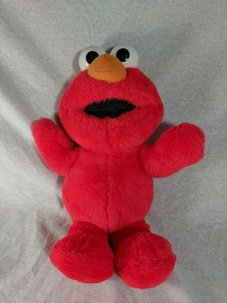 1995 Vintage Tickle Me Elmo Plush Stuffed Laughing Doll Sesame Street 14 " Tyco