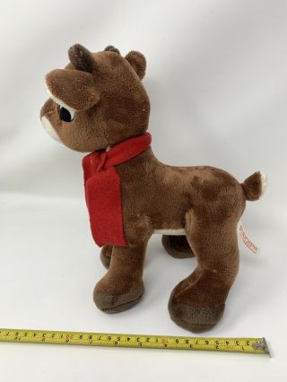 RUDOLPH the RED - NOSED REINDEER Musical Plush Dan Dee Animated Singing 3
