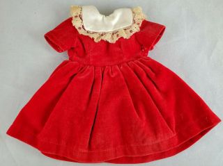 Japanese Exclusive Je Tammy Doll Rare Ideal Scarlet Clone Red Velvet Dress