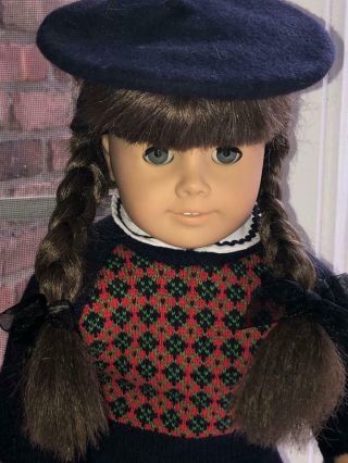 Pleasant Company American Girl Molly 18 " Doll Early Pre Mattel Retired