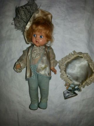 Vintage Vogue Ginny Plastic Painted Eye Toddles Prince Charming W/pillow Toodles