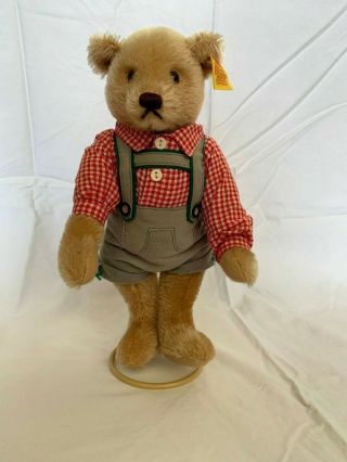 Steiff German Lederhosen Boy Mohair Bear 0276/28