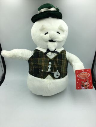 Sam The Snowman From Rudolph The Red Nosed Reindeer 12 " Dan Dee Plush Christmas